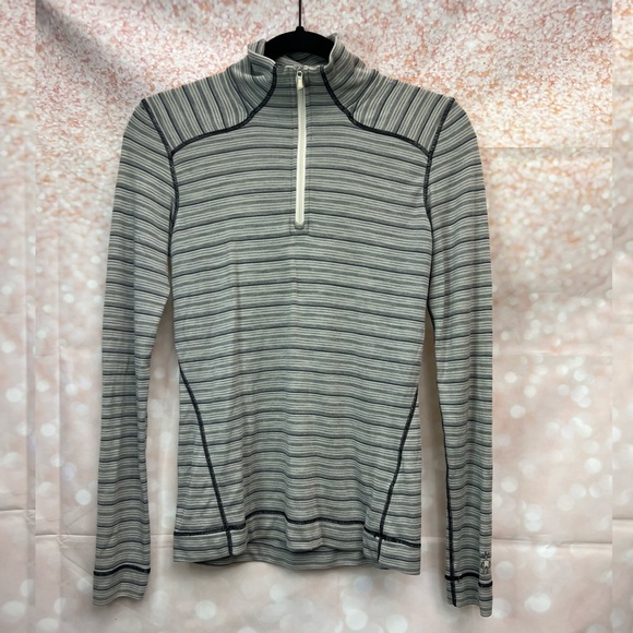 Smartwool NTS Mid 250 Pattern Zip T Baselayer - Picture 2 of 9